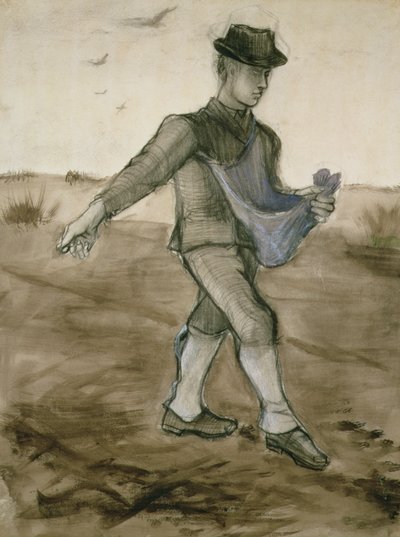 Der Sämann, 1881 von Vincent van Gogh